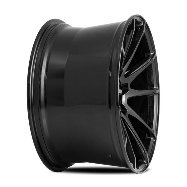Black di Forza | BM12 | Gloss Black| Super Concave | Savini Wheels Switzerland 
