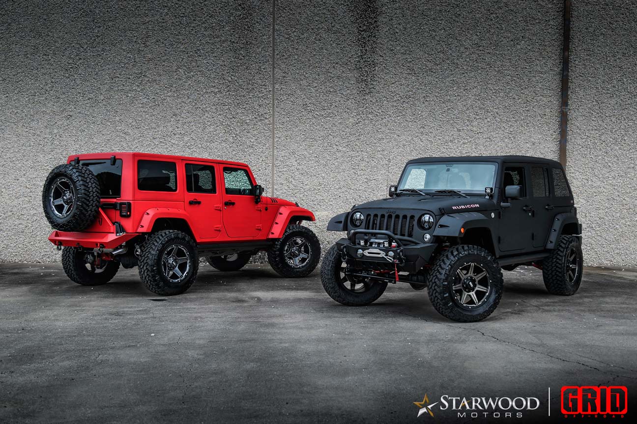 GRID-GD4-Gloss-Graphite-Milled-Matte-Red-Jeep-Rubicon-(15)