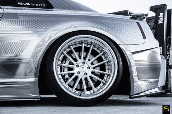 Mercedes cls550 | Black di Forza | BM9L | Kuhl Racing Nissan GTR | |by Savini Wheels Switzerland-2